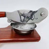 Large Biltong Cutter made from solid Kiaat wood for easy biltong slicing and cutting