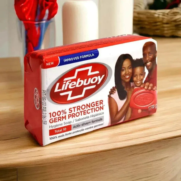 Lifebuoy Total 10 Soap Bar 175g germ-protective cleansing bar with Activ Silver ingredient