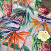 Scarf - Light Purple with Strelitzias and Proteas - Something From Home - South African Shop