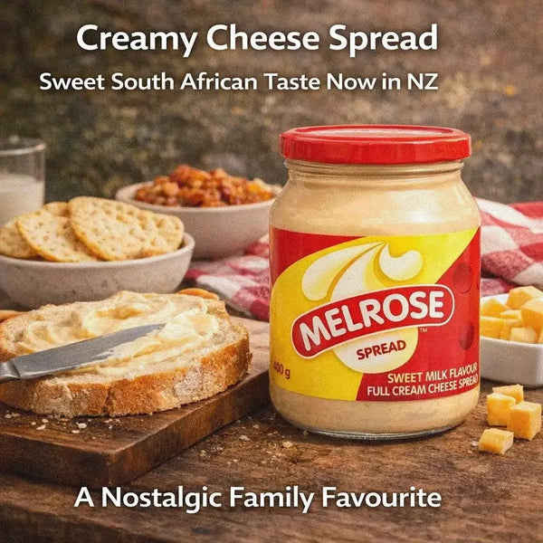 Melrose Sweet Milk Processed Cheese Spread 400g jar with creamy texture and sweet milk flavor