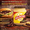 Melrose Processed Cheese Spread Biltong Flavour 400g container with creamy, spreadable cheese blend