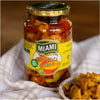 Miami-style mild mango atchar condiment in a 400g jar with tangy, flavorful unripe mango pieces.