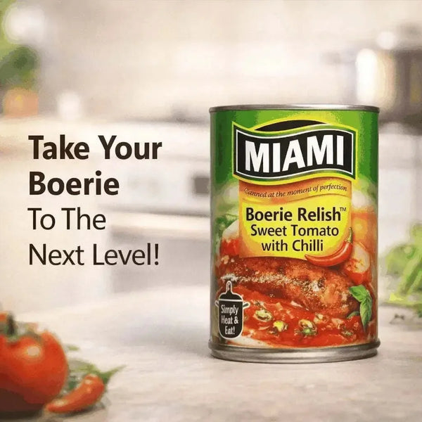 Miami Boerie Relish - Sweet Tomato WITH CHILLI - 450g Facebook Ad