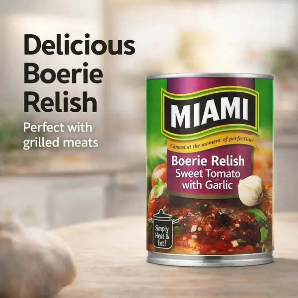 Miami Boerie Relish - Sweet Tomato WITH Garlic - 450g Facebook Ad