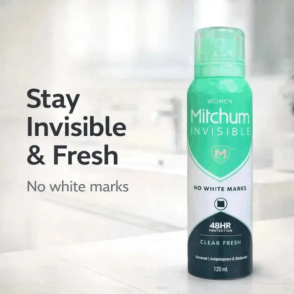 Mitchum Women Invisible Antiperspirant & Deodorant - 120ml Facebook Ad