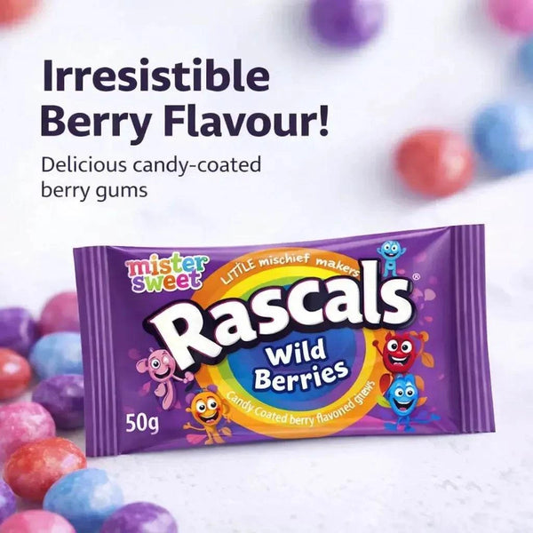 Mr Sweet Rascals - Wild Berries 50g Facebook Ad