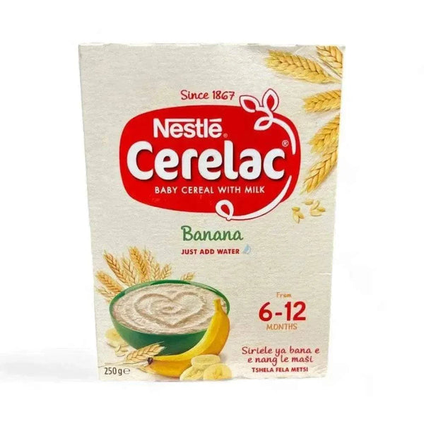 Nestlé Cerelac Baby Cereal with Milk Banana Flavor 200g pack for infants 6-12 months