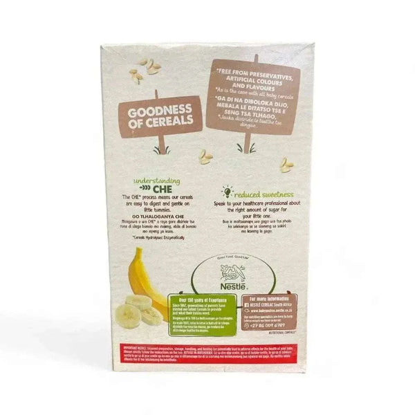 Nestlé Cerelac Baby Cereal with Milk Banana 500g box for infants from 6 to 12 months