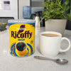 Nescafé Ricoffy Decaf 250g instant coffee in an office break room