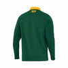 Back view of Nike Springboks 30th Anniversary green long sleeve rugby jersey for men in 3X-Large size