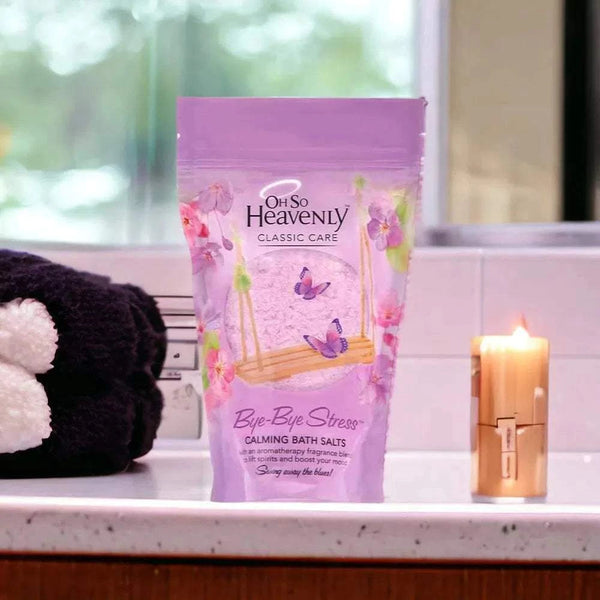 Oh So Heavenly Classic Care Bath Salts - Bye Bye Stress (450g) - Something From Home - South African Shop