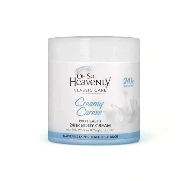 Oh So Heavenly Classic Care Body Cream Creamy Caress 470ml for 24-hour hydration and skin nourishment
