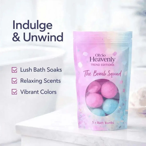 Oh So Heavenly Trend Editions Bomb Squad Bath Bombs (5 x 30g) Facebook Ad