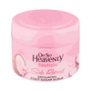 Oh So Heavenly Footspa Sole Retreat exfoliating foot sugar scrub in 220ml pink tub with coconut scent