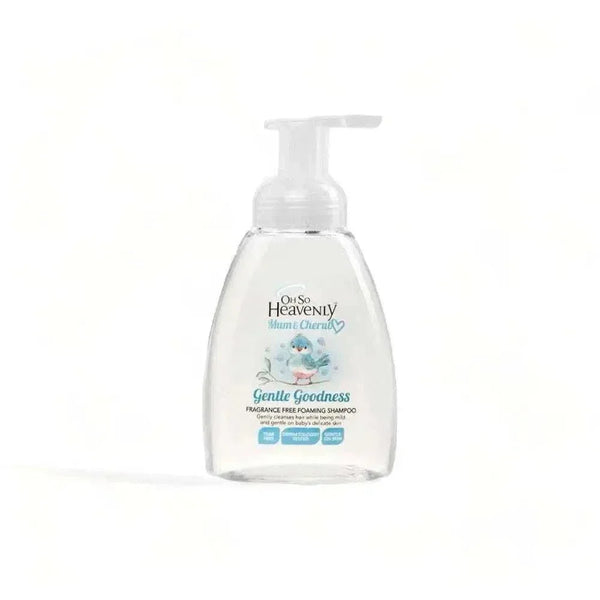 Oh So Heavenly Mum & Cherub Gentle Goodness Foaming Shampoo 250ml bottle for babies
