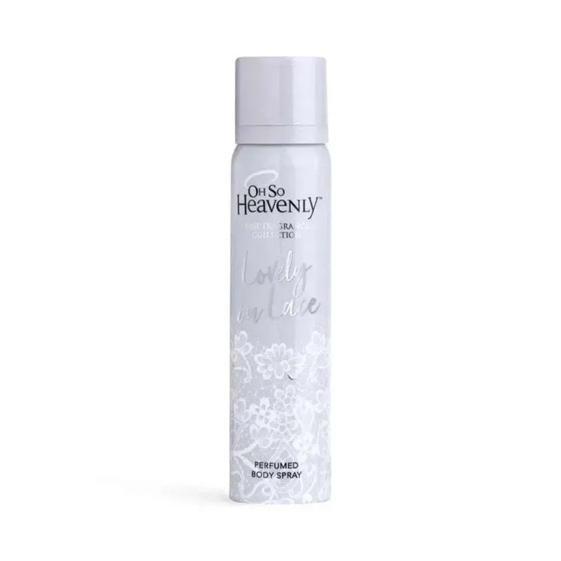 Oh So Heavenly Perfumed Body Spray Lovely In Lace 90ml floral fragrance with jasmine apple blossom rose notes