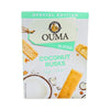 Front of Ouma Special Edition sliced Coconut Rusks 450g pack