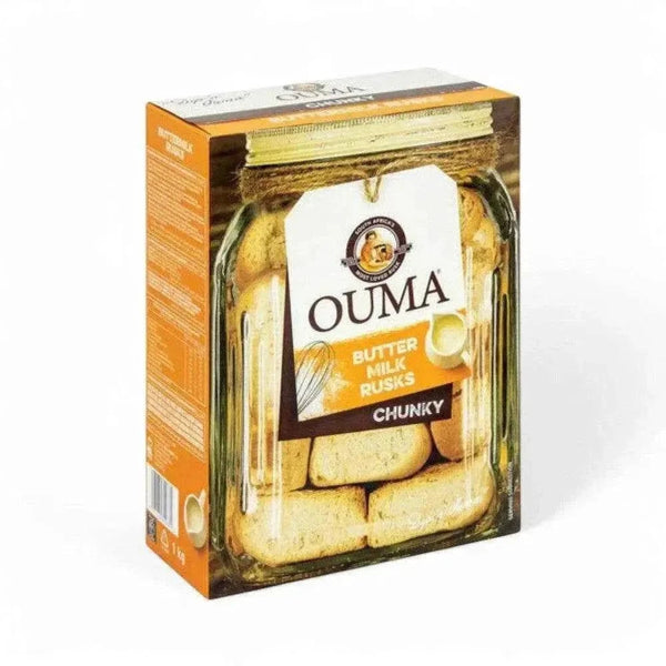 Ouma Rusks Buttermilk Chunky 1kg South African traditional crunchy snack for dunking
