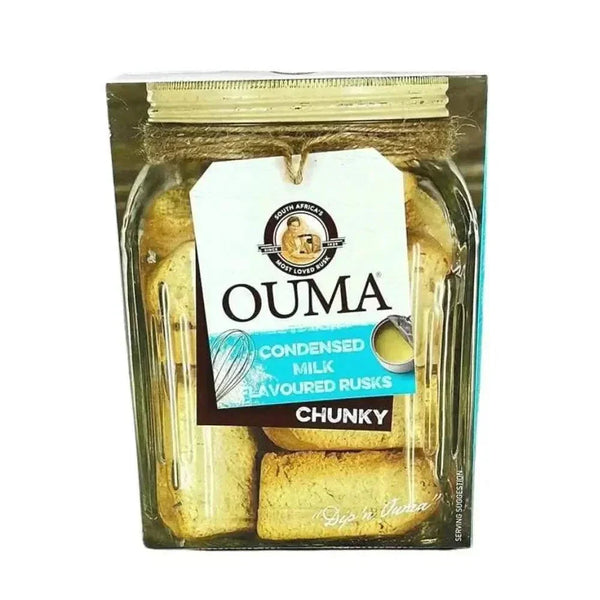 Ouma Rusks Condensed Milk 500g South African traditional rusk packaging