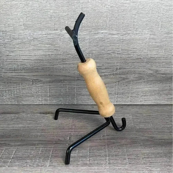 Steel and wood Potjie Multitool for lifting and handling cast iron potjie pots and lids