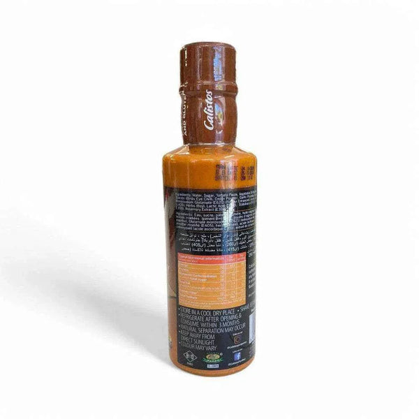 Calisto's Prego Sauce 250ml bottle, rich Portuguese flavor, ideal for grilling and marinating.