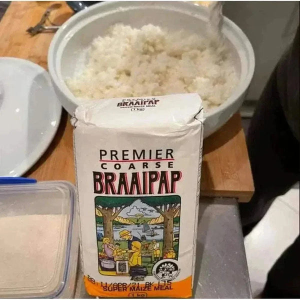 Premier Braai Pap 2.5kg traditional coarse maize meal for braai and large gatherings