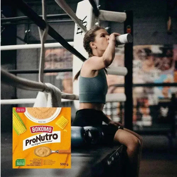 Bokomo ProNutro Original 500g protein cereal pack from South Africa