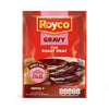 Royco Cook-in-Sauce Roast Meat 32g packet for flavorful roast meat gravy, serves 4, easy preparation with boiling water.