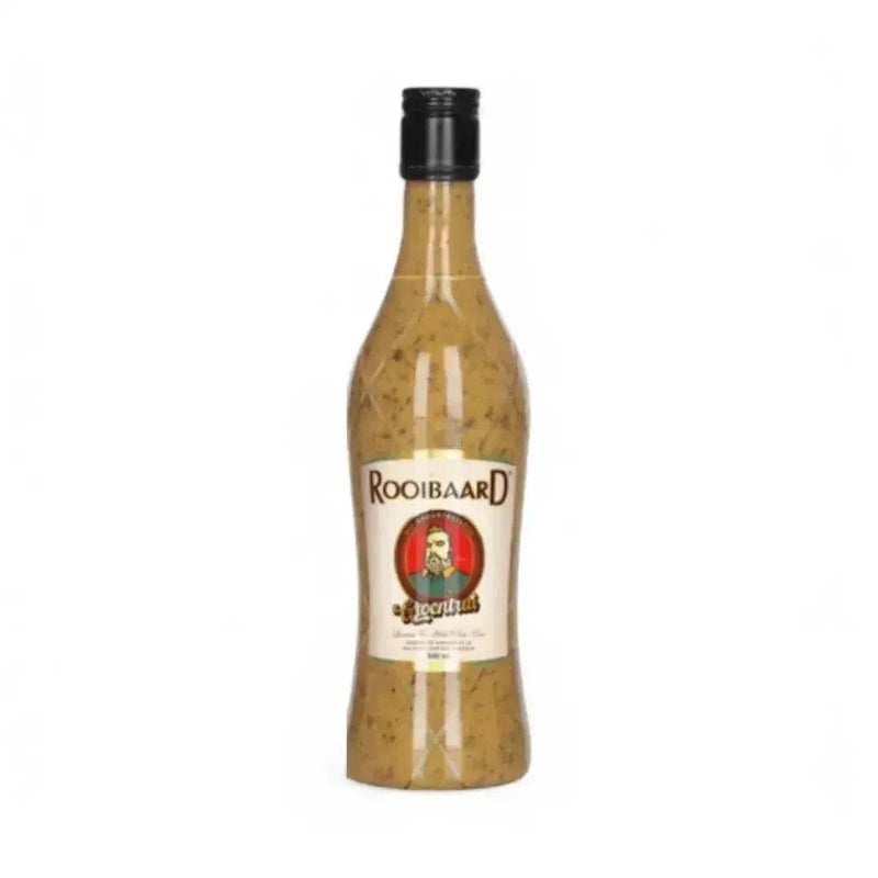Rooibaard Groen Trui Chilli Sauce 550ml bottle with green chilies and herbs.
