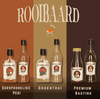 Rooibaard Original Peri Peri Sauce bottles displayed on a colorful background.