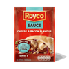 Royco Cheese and Bacon Flavoured Sauce 38g packet for easy cooking creamy white sauce with cheddar and smoky bacon flavors