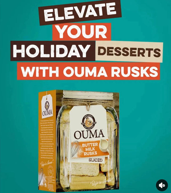 Ouma Rusks - Buttermilk (Sliced) - 450g from South African Shop in New Zealand – Something From Home.
