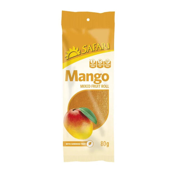 Safari Fruit Roll Mango 80g - Something From Home - South African Shop