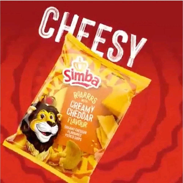 Simba Chips Creamy Cheddar - 120g - Something From Home - South African Shop