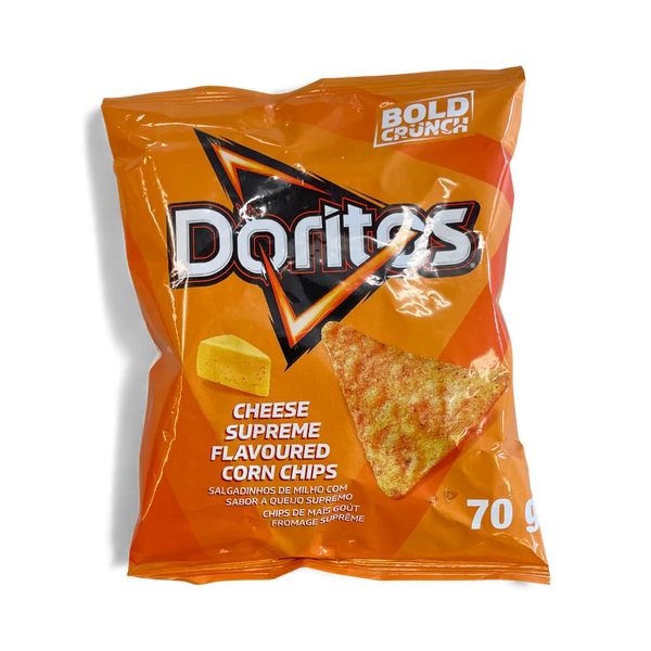 Simba Doritos Supreme Cheese 70g bold crunchy cheesy corn chips snack