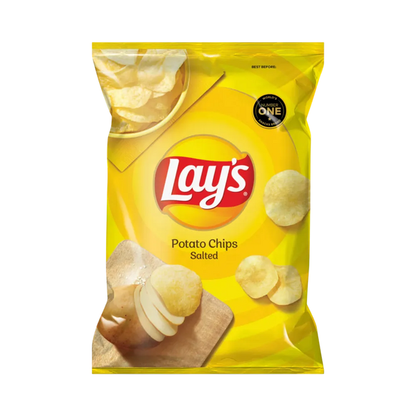 Simba Lays Salted 23g potato chips pack perfect for school lunch boxes