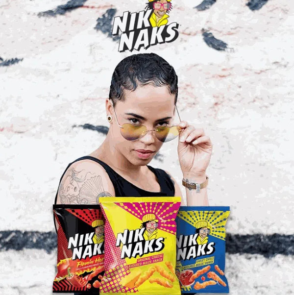 Simba Nik Naks Sweet Chilli Flavoured Maize Snack 135g from South African Shop in New Zealand – Something From Home.