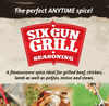 Crown National Six Gun Grill Spice 1kg tub for enhanced grilling flavor