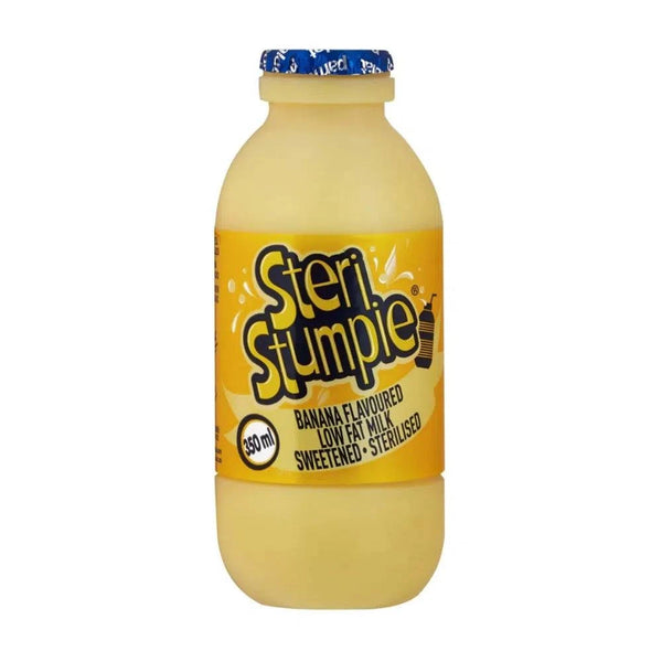Steri Stumpie Milk - Banana 350ml Bottle from South African Shop in New Zealand – Something From Home.