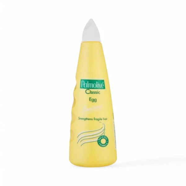 Palmolive Classic Egg Conditioner 350ml bottle for strengthening fragile hair with nourishing egg protein.