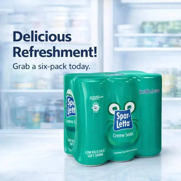 Sparletta Cream Soda - 300ml (6-Pack) Facebook Ad