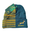 Springbok Beanies with SA Flag and Springbok - Something From Home - South African Shop