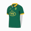 Official Springbok Jersey 2XL green and gold rugby shirt with Nike and MTN logos