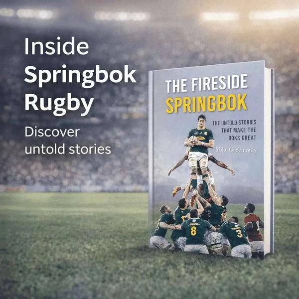 The Fireside Springbok - Untold Stories that makes the Boks GREAT Facebook Ad