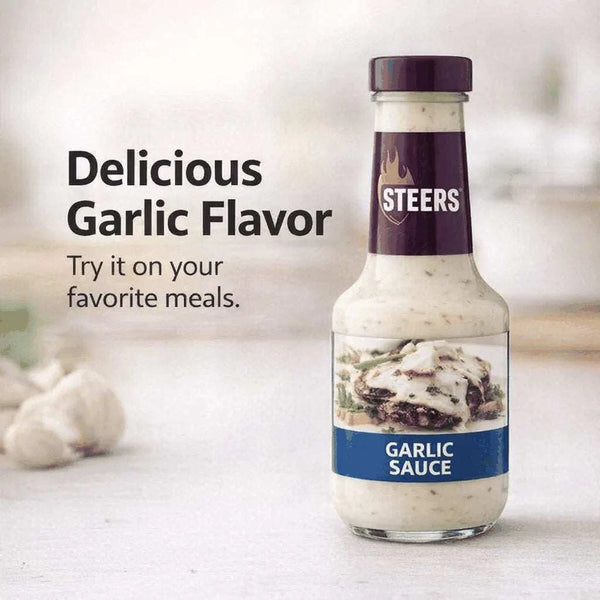 Steers Sauce - Garlic 375ml Facebook Ad