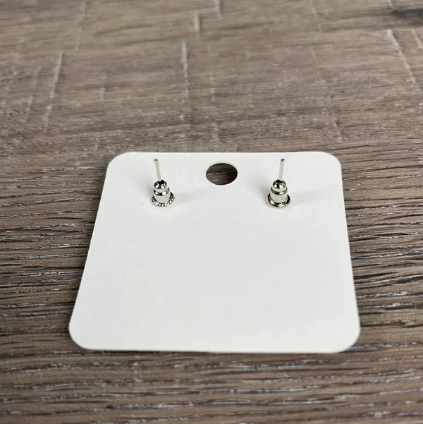 Stud Earrings - Red Bus - Something From Home - South African Shop