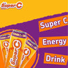 500ml Super C Energy Drink can with Vitamin C and Zinc, citrus-flavored sparkling glucose beverage for energy boost and immune support