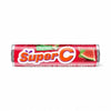 Super C Watermelon flavored sweets, 36g tube, vibrant packaging.