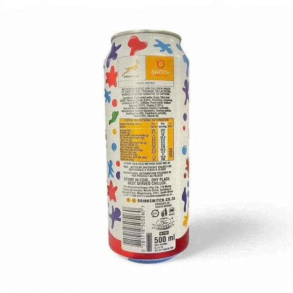 500ml Switch Energy Drink - Jelly Babies Limited Edition Can