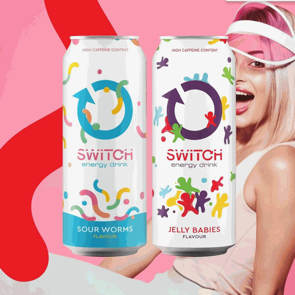 Switch Energy Drink Jelly Babies Limited Edition - 500ml Can